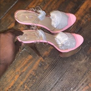 Size 5/38 pink patients shoes